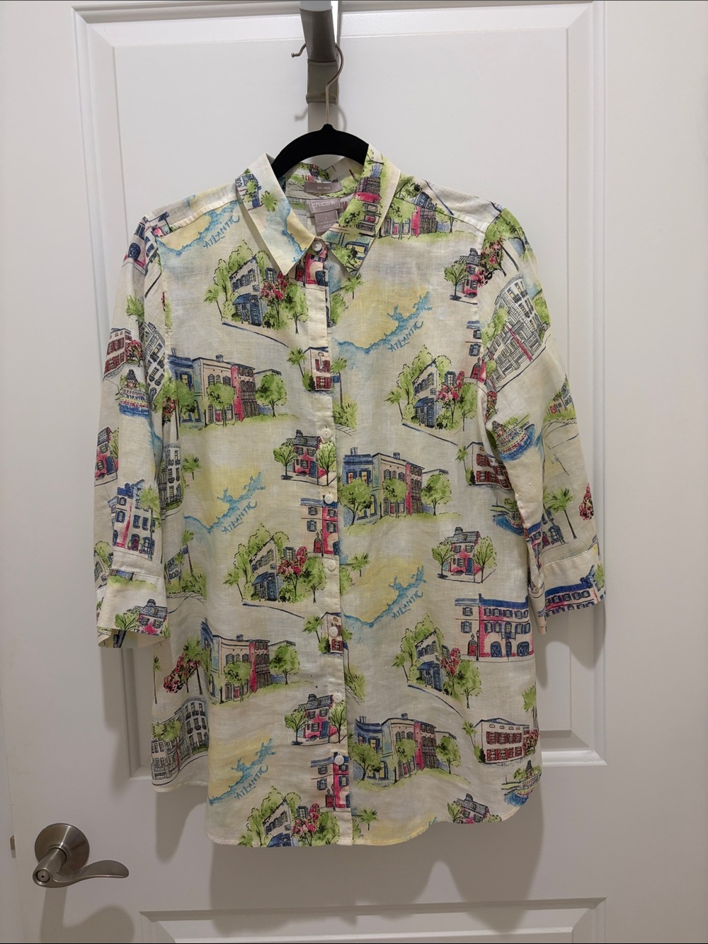 Chicos no iron button down shirt